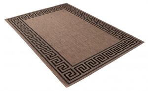 Balta Kusový koberec Sisal Floorlux 20014 Coffee / Black Rozměr: 80x150 cm