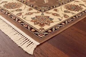Klasický kusový koberec Ragotex Beluchi 88494 9262 Květy béžový Rozměr: 135x195 cm