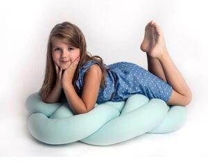 Dětský pokoj - Azurový sedací polštář uzlík