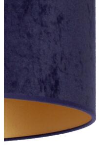 Duolla - Stolní lampa ROLLER 1xE14/15W/230V pr. 20 cm modrá/zlatá