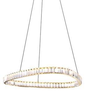 LED závěsné svítidlo 3000 lm 2700-6000K zlaté s dálkovým ovladačem Zuma Line ATHESA MD3169-1-3GT