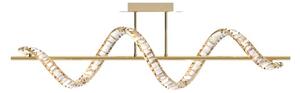 LED stropní svítidlo 3000 lm 2700-6000K zlaté s dálkovým ovladačem Zuma Line ATHESA MX3170-1-3GT