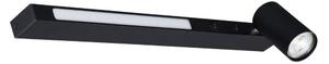 LED nástěnné svítidlo s vypínačem 1x GU10 1x LED 200 lm 3000K černé Zuma Line MANNARI W230757202