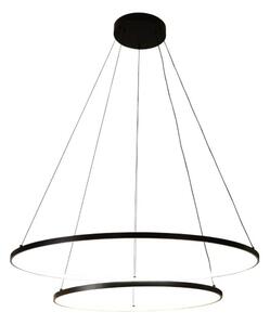 LED závěsné svítidlo 7900 lm 3000+4000+6000K černé Zuma Line HORIK PEN89424-60+90BK