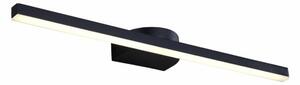 LED nástěnné svítidlo nad zrcadlo 40 cm 1400 lm 4000K IP44 černé Zuma Line ARVI W89551-40BK