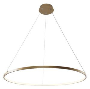 LED závěsné svítidlo 2100 lm 3000+4000+6000K zlaté Zuma Line BRENO 2023201-GD80