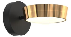 LED nástěnné svítidlo 1400 lm 3000K černě zlaté 3-krokové stmívání Zuma Line LARA MB7170-1-3BGT