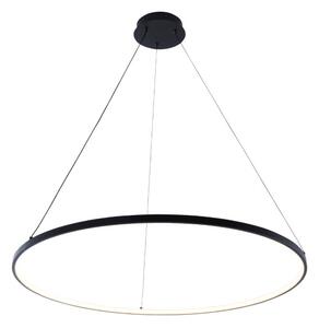 LED závěsné svítidlo 1700 lm 3000+4000+6000K černé Zuma Line BRENO 2023201-BK80