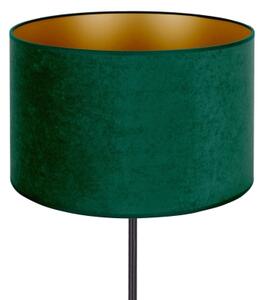 Duolla - Stolní lampa ROLLER 1xE14/15W/230V tmavě pr. 20 cm zelená/zlatá