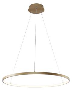 LED závěsné svítidlo 1700 lm 3000+4000+6000K zlaté Zuma Line BRENO 2023201-GD60