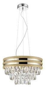 Závěsné svítidlo 4x E14 zlaté Zuma Line NAICA P0525-04A-F4V6