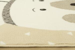 Balta Dětský kusový koberec LUNA KIDS 534222/97955 Medvídek krémový Rozměr: 120x170 cm