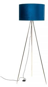 Stojací lampa 1x E27 modrá Zuma Line INGA H06-GD-BL