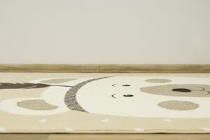 Balta Dětský kusový koberec LUNA KIDS 534222/97955 Medvídek krémový Rozměr: 120x170 cm