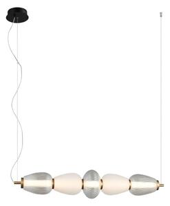 LED závěsné svítidlo 1500 lm 3000K bílá ITALUX Gastel PND-74937-5-BK