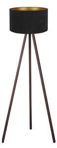 Brilagi - Stojací lampa VELVET 1xE27/60W/230V hnědá/černá