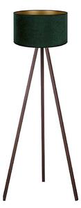 Brilagi - Stojací lampa VELVET 1xE27/60W/230V hnědá/zelená