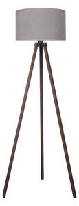 Brilagi - Stojací lampa VELVET 1xE27/60W/230V hnědá/šedá