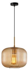Závěsné svítidlo 1x E27 zlatá ITALUX Gavino PND-26476-1-BRO-AMB