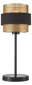 Stolní lampa 1x E27 zlatá ITALUX Bans TB-27467-1-BK-GD