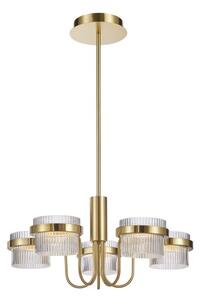 LED závěsné svítidlo 4405 lm 3000K zlatá ITALUX Tiara PND-77362-5-40W-GD
