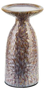 Mondex Keramický svícen YARINE BEIGE 20 cm béžový