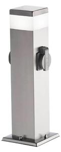 Wofi 3054.01.97.7000 - LED Venkovní lampa se 2 zásuvkami TARA LED/7W/230V IP44