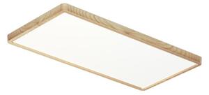 LED stropní svítidlo 4300 lm 2800K+4000K+6000K IP44 imitace dřeva ITALUX Olbis PLF-63827-600L-36W-WO