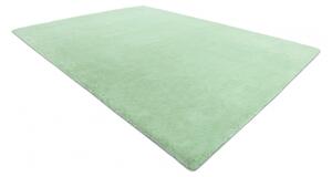 Makro Abra Kusový koberec shaggy BUNNY IMITACE KRÁLIČÍ SRSTI zelený Rozměr: 60x100 cm