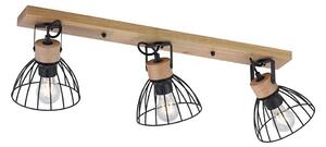 Leuchten Direkt 11418-18 - Bodové svítidlo LAMI 3xE27/25W/230V