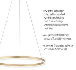 Leuchten Direkt 15394-60 - LED Stmívatelný lustr na lanku RITUS LED/30W/230V