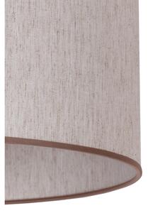 Duolla - Stojací lampa 1xE27/60W/230V pr. 44 cm béžová/wenge