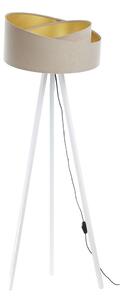 Stojací lampa GALAXY 1xE27/60W/230V béžová/bílá