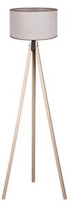 Duolla - Stojací lampa 1xE27/60W/230V pr. 44 cm béžová