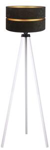 Duolla - Stojací lampa DUO 1xE27/60W/230V pr. 44 cm černá/bílá