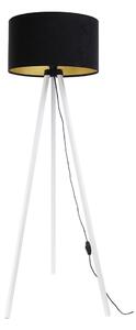 Stojací lampa STANDART 1xE27/60W/230V černá/bílá