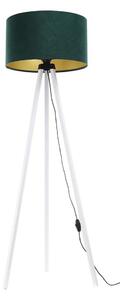 Stojací lampa STANDART 1xE27/60W/230V zelená/bílá