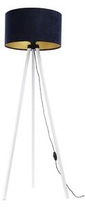 Stojací lampa STANDART 1xE27/60W/230V modrá/bílá