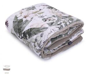 Dětský pokoj - Sametová teplá deka pro děti s motivem tropických vibrací 75x100 cm
