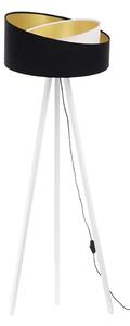 Stojací lampa GALAXY 1xE27/60W/230V černá/bílá