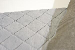 Makro Abra Kusový shaggy koberec OSLO Protiskluzový šedý Rozměr: 160x230 cm