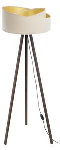 Stojací lampa GALAXY 1xE27/60W/230V krémová/hnědá