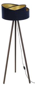 Stojací lampa GALAXY 1xE27/60W/230V modrá/hnědá