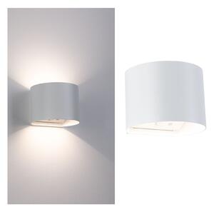 PAULMANN LED nabíjecí nástěnné svítidlo Nyora IP44 3000K 135x120mm 2x1W bílá