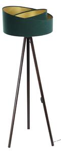 Stojací lampa GALAXY 1xE27/60W/230V zelená/wenge