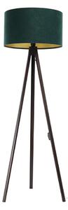 Stojací lampa STANDART 1xE27/60W/230V zelená/wenge