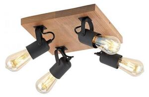 Leuchten Direkt 15634-18 - Bodové svítidlo CANOP 4xE27/60W/230V