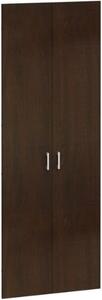 Dveře pro regály PRIMO KOMBI, výška 2206 mm, na 5 polic, wenge