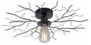 Leuchten Direkt 15638-18 - Přisazený lustr LIMB 1xE27/40W/230V černá