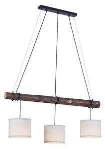Leuchten Direkt 11238-79 - Lustr na lanku BARK 3xE27/40W/230V